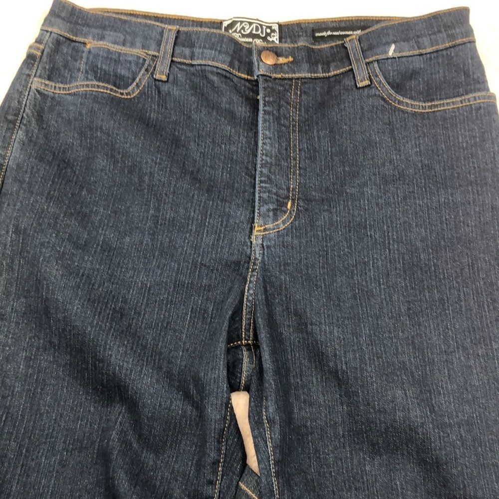 NYDJ Premium denim high rise boot cut jeans